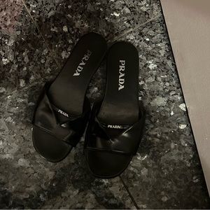 Prada slides sandals